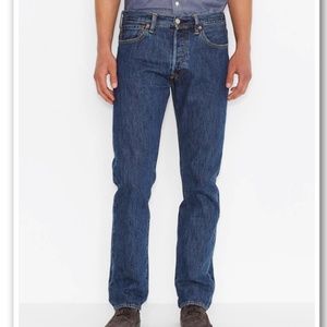 NWT Levi's 501 Premium Straight Jeans 36 x 30
